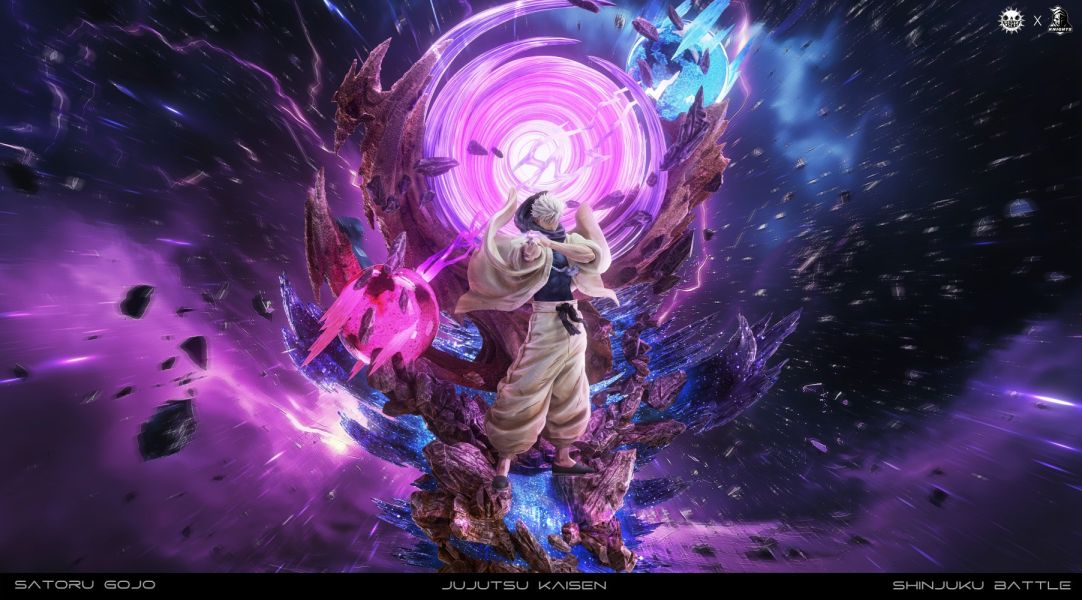 【預購】ZanyJoke×騎士聯盟 五條悟 200%虛式茈 三版本 咒術迴戰 心蹤,shinzou,GK,雕像,公仔,玩具,模型,一番賞,GK模型,GK雕像