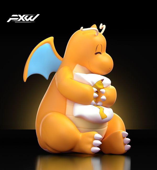 【預購】FXW丨寶可夢 神奇寶貝 抱抱快龍 潮玩系列第三彈 心蹤 𝑺𝒉𝒊𝒏𝒁𝒐𝒖,心蹤,ShinZou,心蹤GK,心粽GK,心綜GK,心縱GK,新宗GK,新縱GK,新粽GK,新蹤GK,火影忍者GK,海賊王GK,七龍珠GK,巨人GK,間諜家家酒GK,咒術迴戰GK,GK