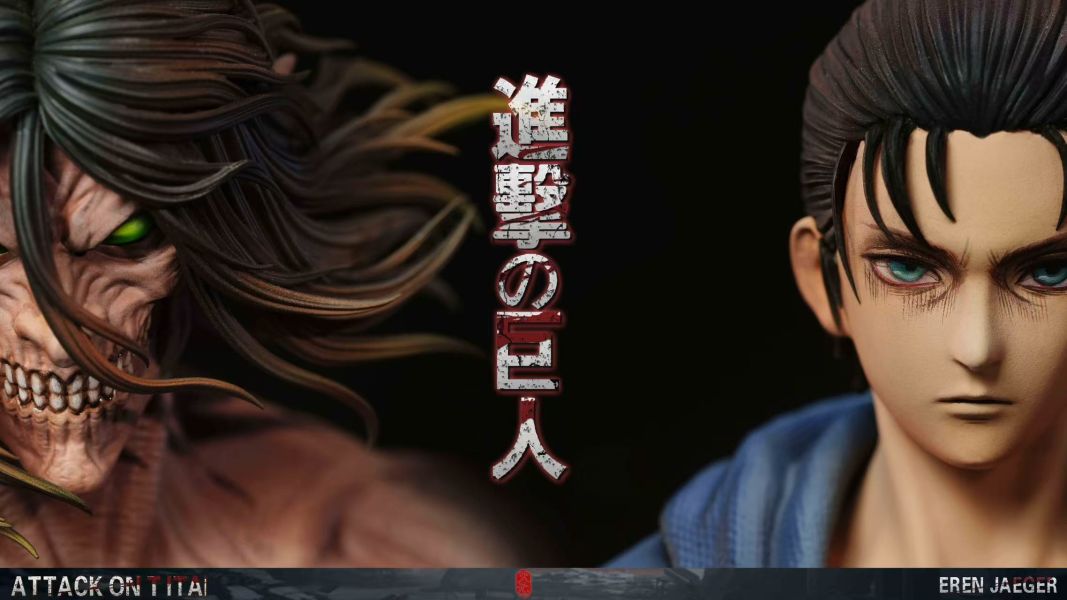 【預購】天元 巨人軍團第一彈 艾連 進擊的巨人 心蹤,shinzou,GK,雕像,公仔,玩具,模型,一番賞,GK模型,GK雕像