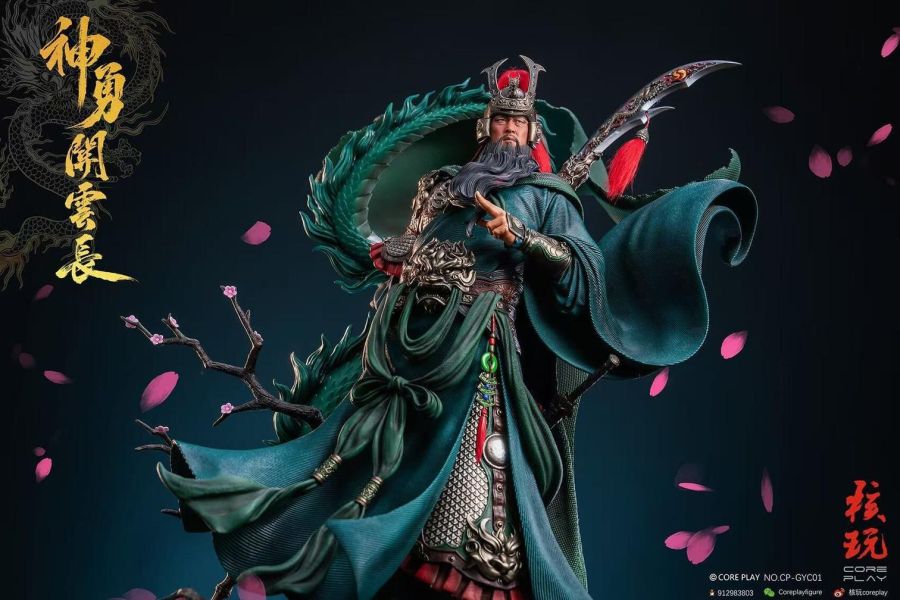 【預購】正版授權 核玩coreplay 神勇關雲長 心蹤,shinzou,GK,雕像,公仔,玩具,模型,一番賞,GK模型,GK雕像