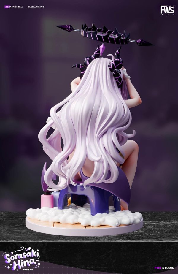 【預購】FWS 方文社 洗浴小蘿莉 空崎日奈 蔚藍檔案 心蹤,shinzou,GK,雕像,公仔,玩具,模型,一番賞,GK模型,GK雕像