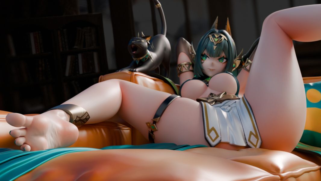 【預購】迷因 奈芙爾 原神 心蹤,shinzou,GK,雕像,公仔,玩具,模型,一番賞,GK模型,GK雕像