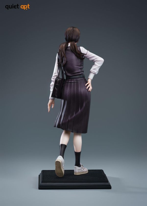 【預購】QuietArt 三鷹朝 三鷹夜 鏈鋸人 心蹤,shinzou,GK,雕像,公仔,玩具,模型,一番賞,GK模型,GK雕像