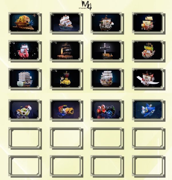 【預購】M4 桑尼工具船 鯊魚潛艇3號 海賊王 心蹤,shinzou,GK,雕像,公仔,玩具,模型,一番賞,GK模型,GK雕像