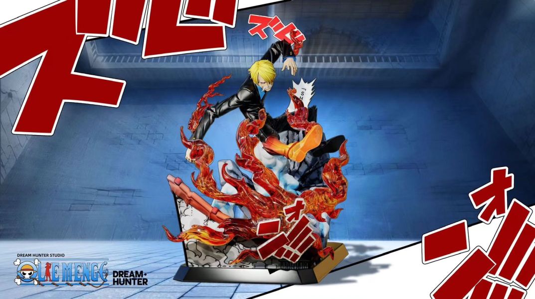 【預購】獵夢 死鬥系列 香吉士 海賊王 心蹤,shinzou,GK,雕像,公仔,玩具,模型,一番賞,GK模型,GK雕像