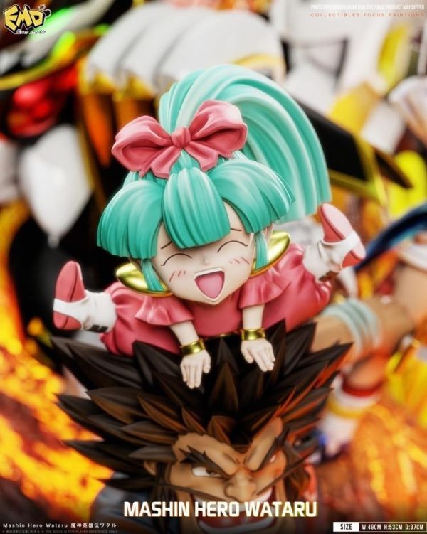 【預購】Emo工作室 必殺 登龍劍 魔神英雄傳 心蹤,shinzou,GK,雕像,公仔,玩具,模型,一番賞,GK模型,GK雕像
