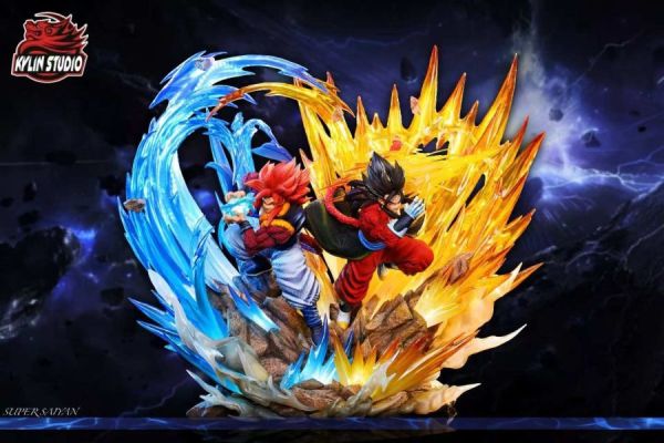 【預購】kylin 超四雙王悟吉塔 貝吉特 七龍珠 心蹤,shinzou,GK,雕像,公仔,玩具,模型,一番賞,GK模型,GK雕像