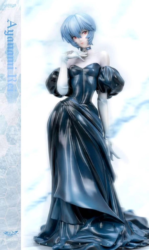 【預購】YOLO 晚禮服 綾波零 EVA新世紀福音戰士 成品版 心蹤,shinzou,GK,雕像,公仔,玩具,模型,一番賞,GK模型,GK雕像