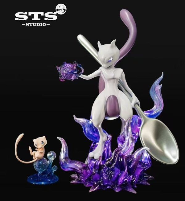 【預購】STS 超夢&夢幻 三配色 寶可夢 神奇寶貝 心蹤,shinzou,GK,雕像,公仔,玩具,模型,一番賞,GK模型,GK雕像