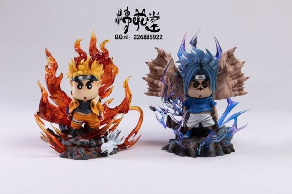 【預購】棉花堂 宇智波佐助小新 蠟筆小新 火影忍者 心蹤,shinzou,GK,雕像,公仔,玩具,模型,一番賞,GK模型,GK雕像