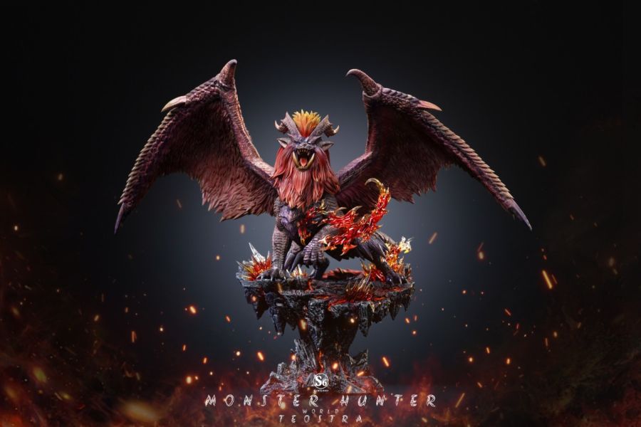 【預購】S6 炎王龍 魔物獵人 心蹤,shinzou,GK,雕像,公仔,玩具,模型,一番賞,GK模型,GK雕像