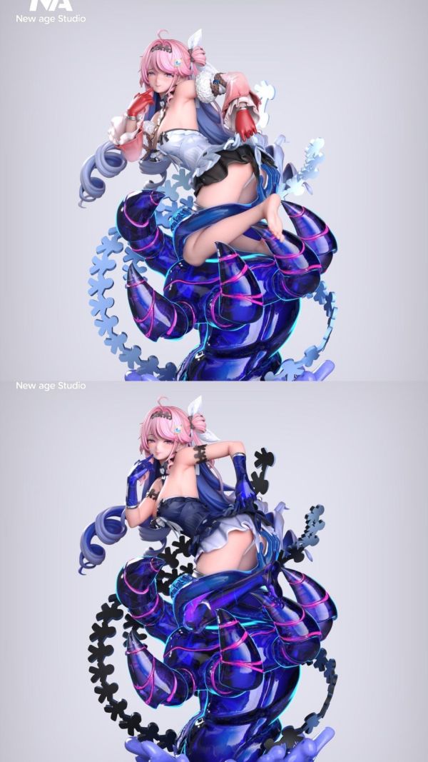 【預購】New Age 粉毛少女婭 達妮婭 鳴潮 心蹤,shinzou,GK,雕像,公仔,玩具,模型,一番賞,GK模型,GK雕像