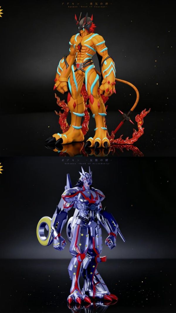 【預購】太陽模玩 亞古獸勇氣之紐帶 加布獸友情之紐帶 數碼寶貝 心蹤,shinzou,GK,雕像,公仔,玩具,模型,一番賞,GK模型,GK雕像