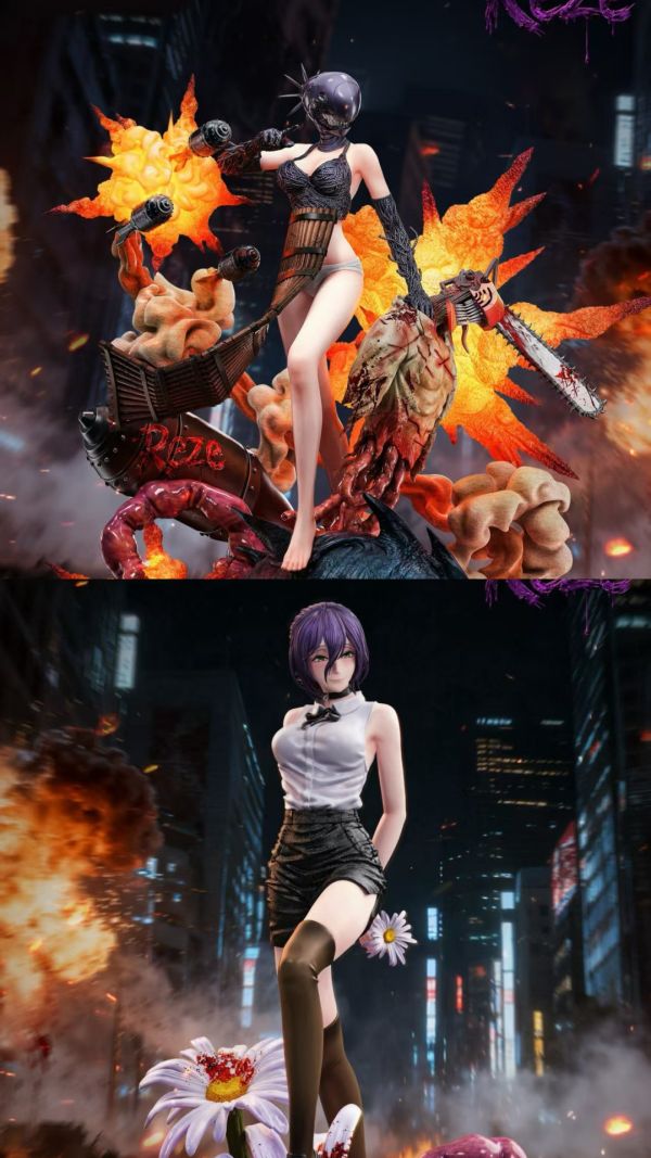 【預購】Scorpion 赤蠍 蕾塞 Reze 炸彈惡魔 鏈鋸人 心蹤,shinzou,GK,雕像,公仔,玩具,模型,一番賞,GK模型,GK雕像