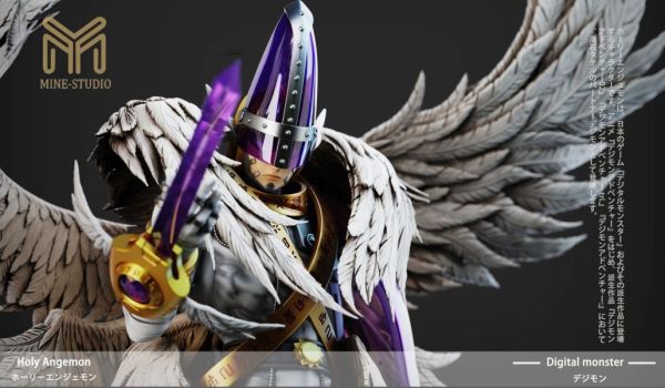 【預購】MINE 神聖天使獸 數碼寶貝 心蹤,shinzou,GK,雕像,公仔,玩具,模型,一番賞,GK模型,GK雕像