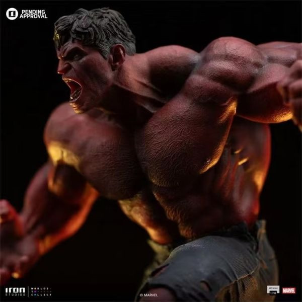 【預購】正版授權 Iron Red Hulk 紅巨人 美國隊長4 Marvel漫威 心蹤,shinzou,GK,雕像,公仔,玩具,模型,一番賞,GK模型,GK雕像