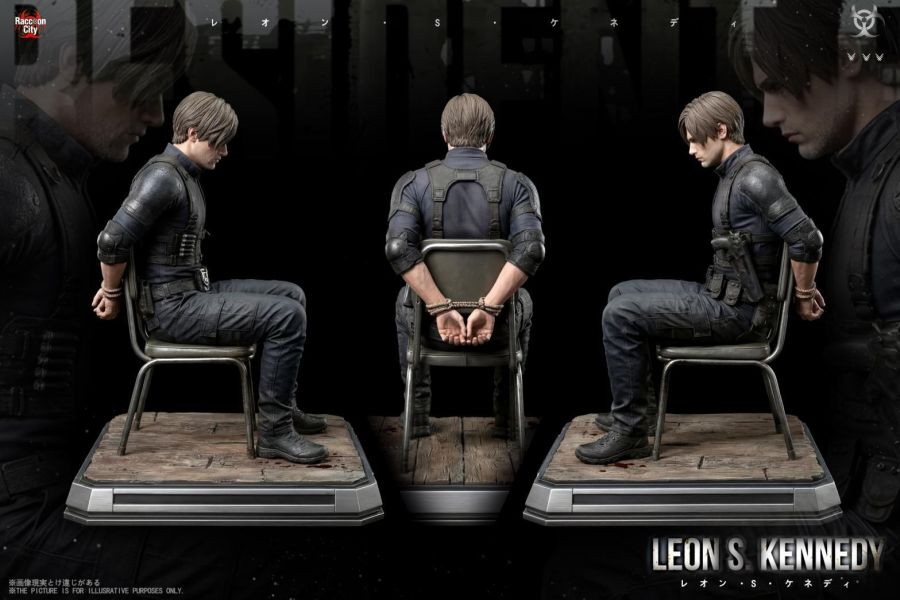 【預購】Raccoon City×Super Hero 里昂 惡靈古堡 心蹤,shinzou,GK,雕像,公仔,玩具,模型,一番賞,GK模型,GK雕像