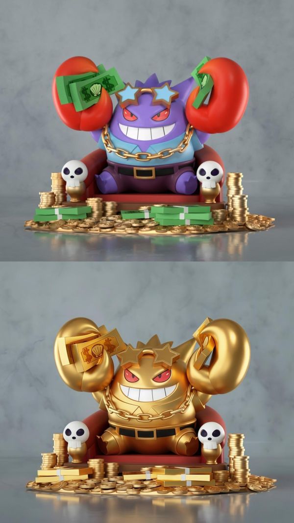 【預購】MMLAND 喵喵島 有鉗花耿鬼 寶可夢 心蹤,shinzou,GK,雕像,公仔,玩具,模型,一番賞,GK模型,GK雕像