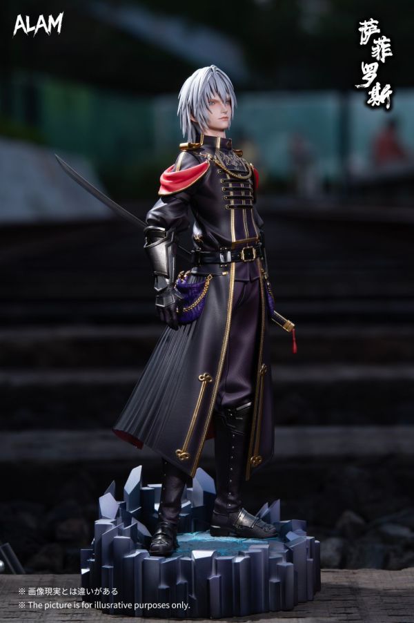 【預購】Alam 軍禮服 少年賽菲羅斯 最終幻想 心蹤,shinzou,GK,雕像,公仔,玩具,模型,一番賞,GK模型,GK雕像