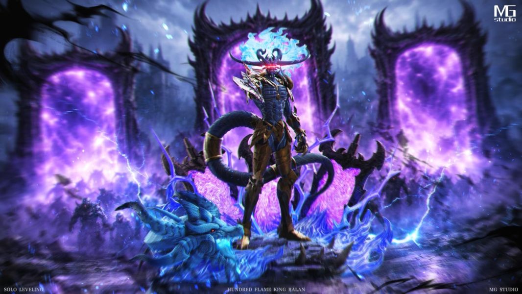 【預購】MG 百焰君王 巴蘭 我獨自升級 心蹤,shinzou,GK,雕像,公仔,玩具,模型,一番賞,GK模型,GK雕像