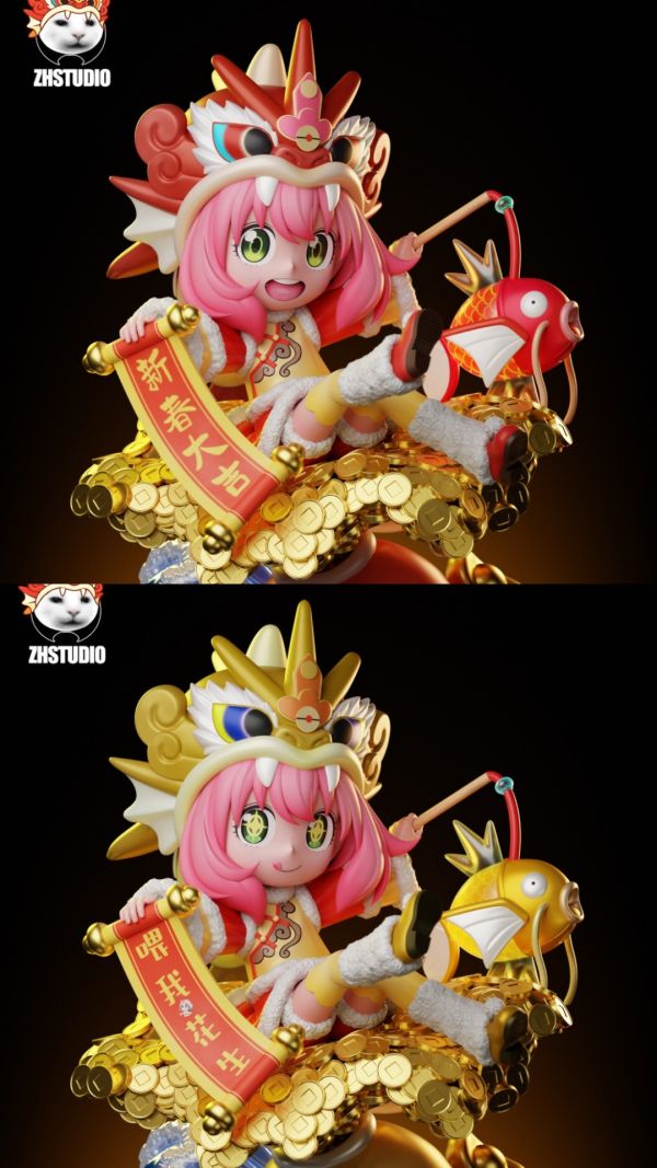 【預購】整活 鯉魚安妮亞 間諜家家酒 寶可夢 心蹤,shinzou,GK,雕像,公仔,玩具,模型,一番賞,GK模型,GK雕像