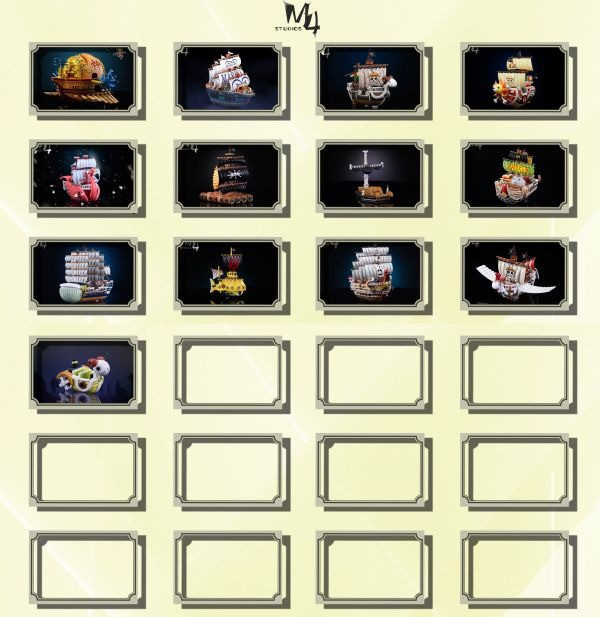 【預購】M4 桑尼工具船 迷你梅利二號船 海賊王 心蹤,shinzou,GK,雕像,公仔,玩具,模型,一番賞,GK模型,GK雕像
