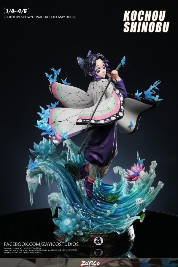 【預購】Zayico 蟲蛀 胡蝶忍 鬼滅之刃 心蹤,shinzou,GK,雕像,公仔,玩具,模型,一番賞,GK模型,GK雕像