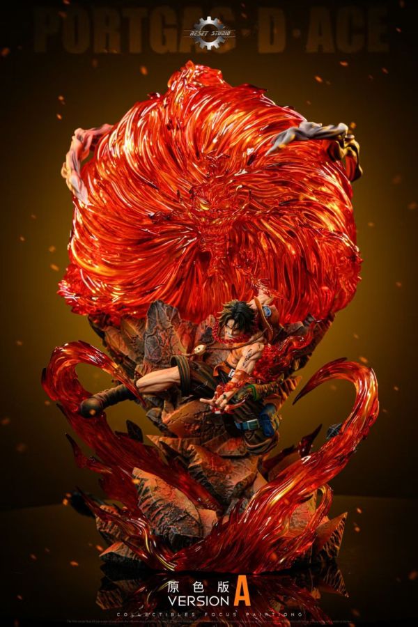 【預購】Reset 重置 炎帝艾斯 海賊王 心蹤,shinzou,GK,雕像,公仔,玩具,模型,一番賞,GK模型,GK雕像