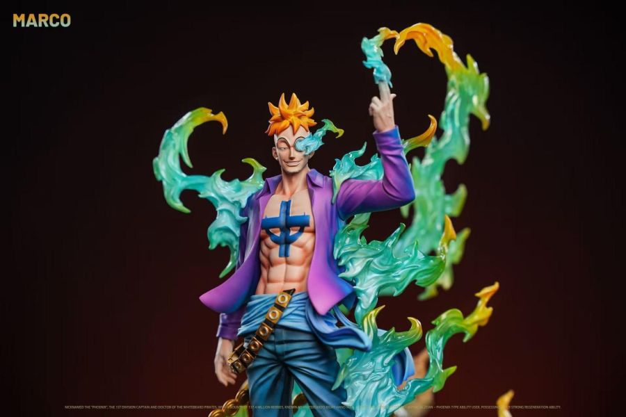 【預購】SY 私域 馬爾科 馬可 海賊王 心蹤,shinzou,GK,雕像,公仔,玩具,模型,一番賞,GK模型,GK雕像