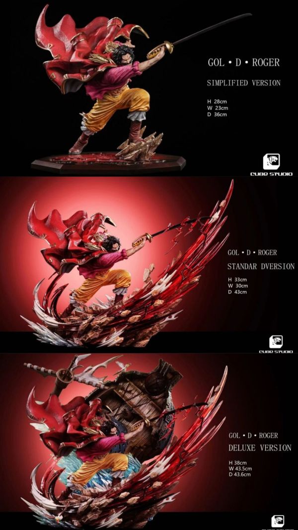 【預購】CUBE丨海賊王 哥爾·D·羅傑 三版本 心蹤 𝑺𝒉𝒊𝒏𝒁𝒐𝒖,心蹤,ShinZou,心蹤GK,心粽GK,心綜GK,心縱GK,新宗GK,新縱GK,新粽GK,新蹤GK,火影忍者GK,海賊王GK,七龍珠GK,巨人GK,間諜家家酒GK,咒術迴戰GK,GK