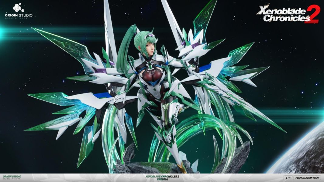 【預購】ORIGIN 豪華戰鬥服小綠 異度神劍 心蹤,shinzou,GK,雕像,公仔,玩具,模型,一番賞,GK模型,GK雕像