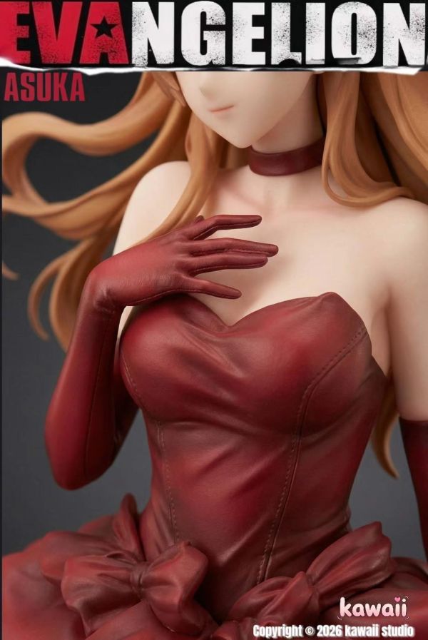 【預購】kawaii 明日香 EVA新世紀福音戰士 心蹤,shinzou,GK,雕像,公仔,玩具,模型,一番賞,GK模型,GK雕像