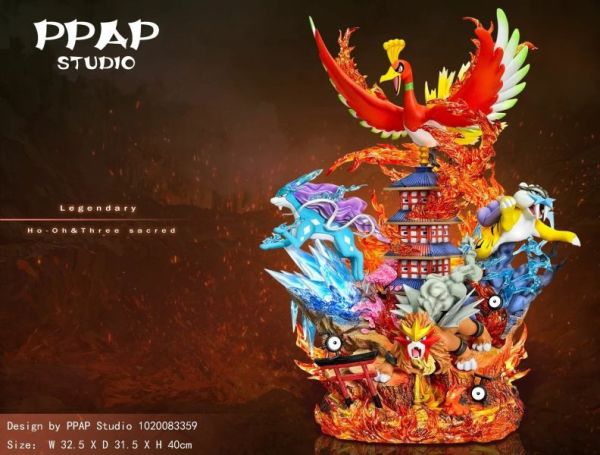 【海外現貨】PPAP丨寶可夢 神奇寶貝 鳳王+三聖獸 炎帝&雷公&水君 雙配色 神獸系列第三彈 心蹤 𝑺𝒉𝒊𝒏𝒁𝒐𝒖,心蹤,ShinZou,心蹤GK,心粽GK,心綜GK,心縱GK,新宗GK,新縱GK,新粽GK,新蹤GK,火影忍者GK,海賊王GK,七龍珠GK,巨人GK,間諜家家酒GK,咒術迴戰GK,GK