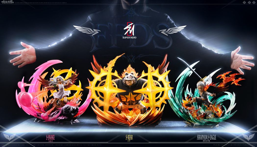 【預購】Super Hero 超英 熾天使 S熊 海賊王 心蹤,shinzou,GK,雕像,公仔,玩具,模型,一番賞,GK模型,GK雕像