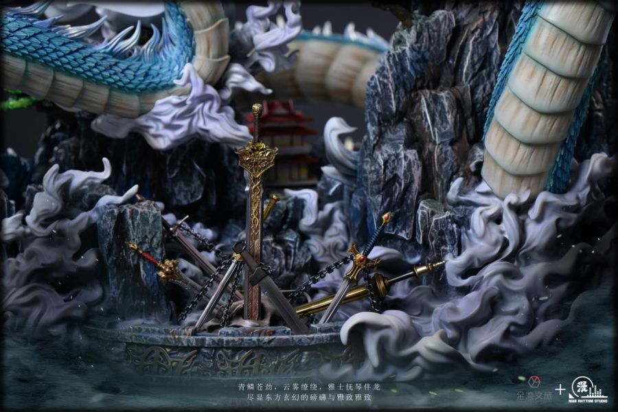 【預購】金灣文旅×漫節奏 青龍 山海經 心蹤,shinzou,GK,雕像,公仔,玩具,模型,一番賞,GK模型,GK雕像