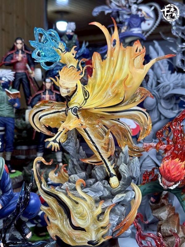 【倉庫現貨】十年百忍 九尾模式鳴人 火影忍者 心蹤,shinzou,GK,雕像,公仔,玩具,模型,一番賞,GK模型,GK雕像