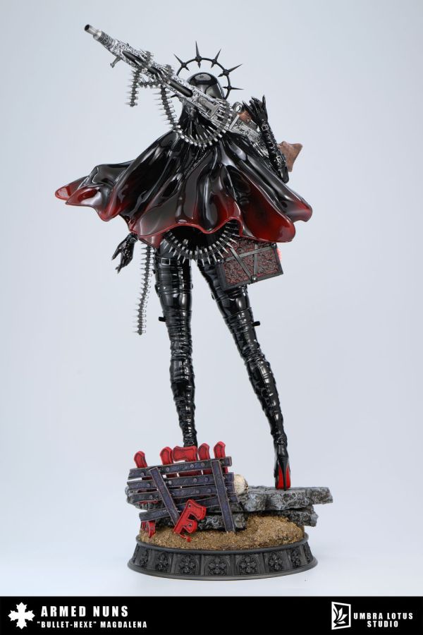 【預購】黑蓮 槍彈魔女 瑪格妲 心蹤,shinzou,GK,雕像,公仔,玩具,模型,一番賞,GK模型,GK雕像