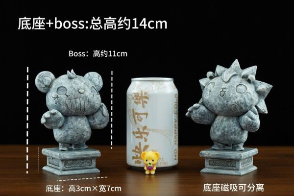 【預購】YMG 娃娃獅王&泰勒熊 石雕像 楓之谷 心蹤,shinzou,GK,雕像,公仔,玩具,模型,一番賞,GK模型,GK雕像