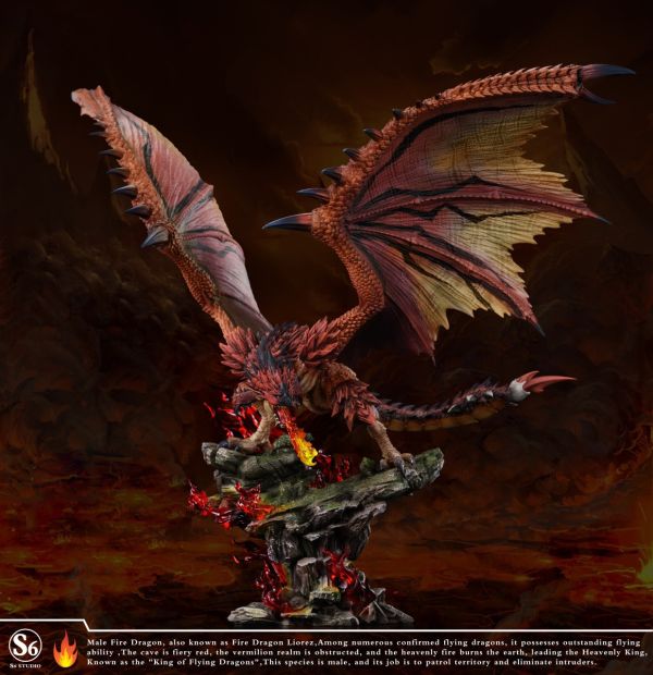 【預購】S6丨魔物獵人 雄火龍 共鳴系列002 心蹤 𝑺𝒉𝒊𝒏𝒁𝒐𝒖,心蹤,ShinZou,心蹤GK,心粽GK,心綜GK,心縱GK,新宗GK,新縱GK,新粽GK,新蹤GK,火影忍者GK,海賊王GK,七龍珠GK,巨人GK,間諜家家酒GK,咒術迴戰GK,GK