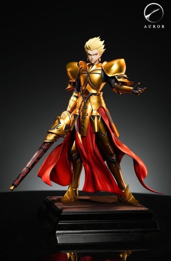 【預購】Auror 金閃閃 吉爾伽美什 Fate 心蹤,shinzou,GK,雕像,公仔,玩具,模型,一番賞,GK模型,GK雕像