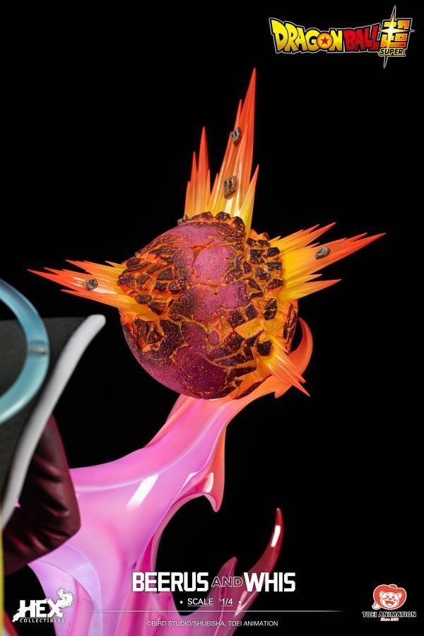 【預購】正版授權 HEX Collectibles 比魯斯 維斯 七龍珠 心蹤,shinzou,GK,雕像,公仔,玩具,模型,一番賞,GK模型,GK雕像