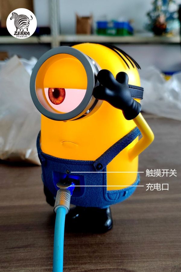 【預購】斑馬 小黃人夜燈 小小兵 神偷奶爸 心蹤,shinzou,GK,雕像,公仔,玩具,模型,一番賞,GK模型,GK雕像