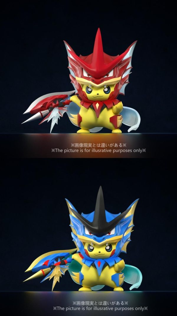 【預購】ECHO MAGA暴鯉龍皮卡丘 寶可夢 心蹤,shinzou,GK,雕像,公仔,玩具,模型,一番賞,GK模型,GK雕像