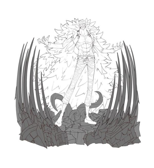 【預購】Aurora 極光 唐吉訶德·多佛朗明哥 海賊王 心蹤,shinzou,GK,雕像,公仔,玩具,模型,一番賞,GK模型,GK雕像