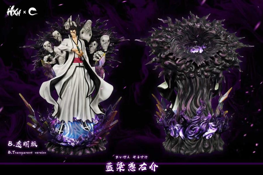 【預購】HXHENG×CHENG 虛圈藍染大人 死神 心蹤,shinzou,GK,雕像,公仔,玩具,模型,一番賞,GK模型,GK雕像