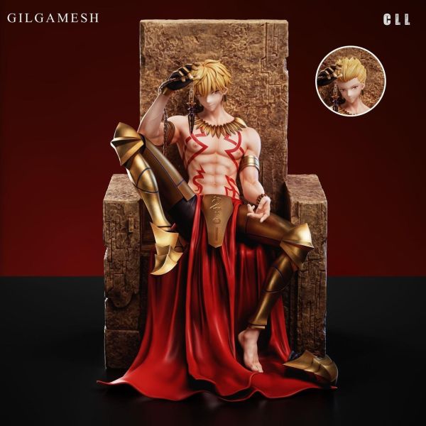 【預購】Celluloid CLL 金閃閃 吉爾伽美什 Fate 心蹤,shinzou,GK,雕像,公仔,玩具,模型,一番賞,GK模型,GK雕像