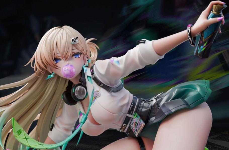 【預購】迷因 飆車學姐 琳奈 鳴潮 心蹤,shinzou,GK,雕像,公仔,玩具,模型,一番賞,GK模型,GK雕像