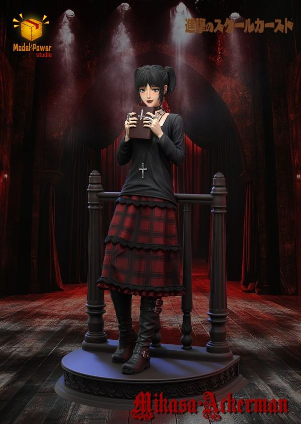【預購】Model Power 美高米卡莎 進擊的巨人 心蹤,shinzou,GK,雕像,公仔,玩具,模型,一番賞,GK模型,GK雕像