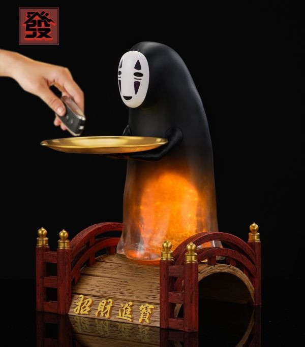 【預購】發工作室 招財收納無臉男 神隱少女 宮崎駿 心蹤,shinzou,GK,雕像,公仔,玩具,模型,一番賞,GK模型,GK雕像