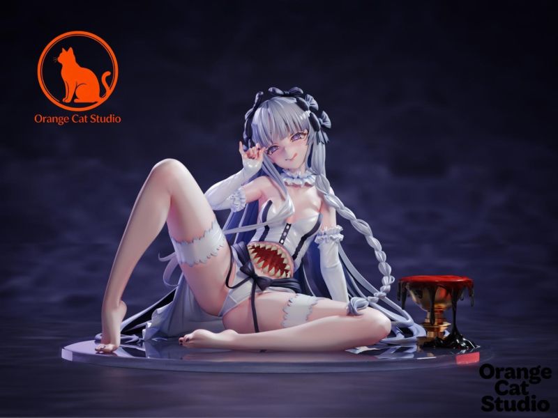 【預購】Orange Cat 橫飛姬 弗朗索瓦 Fate 心蹤,shinzou,GK,雕像,公仔,玩具,模型,一番賞,GK模型,GK雕像